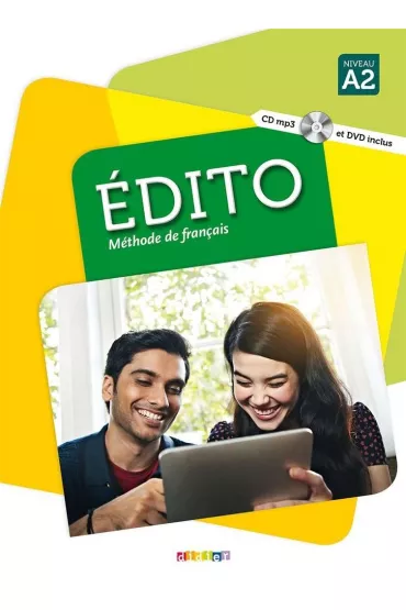 Edito A2. Methode de francais. Podrcznik + CD + DVD