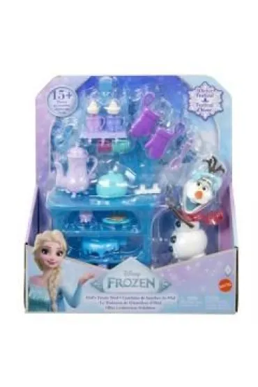 Disney Frozen Sanki z pyszno�ciami Olafa Mattel