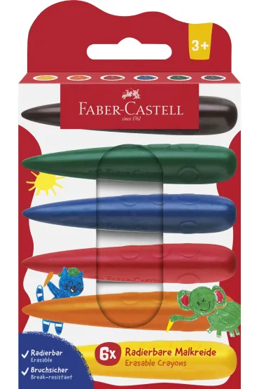 Faber-Castell Kredki �wiecowe dla najm�odszych 6 kolor�w