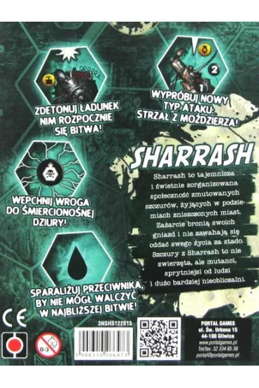 Neuroshima Hex 3.0. Sharrash Portal Games - Micha� Oracz