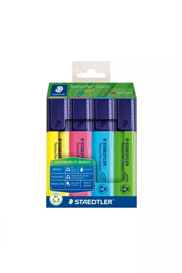 Staedtler Zakre�lacz Textsurfer classic Eco line 4 szt.
