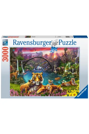 Puzzle 3000 el. Dzika natura z kwiatami Ravensburger