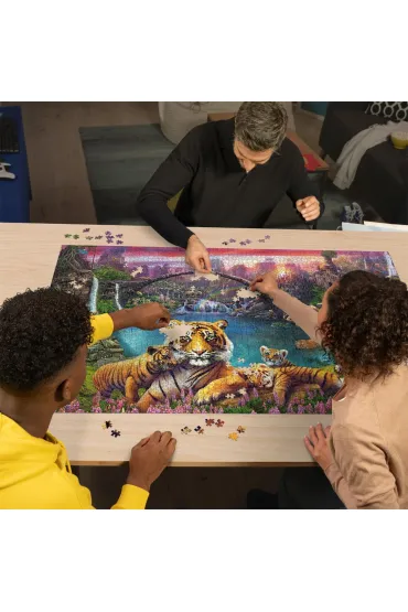 Puzzle 3000 el. Dzika natura z kwiatami Ravensburger