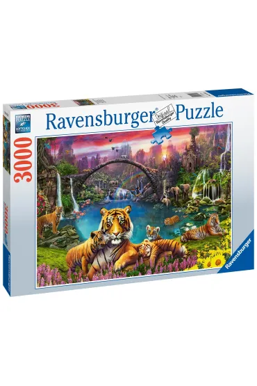 Puzzle 3000 el. Dzika natura z kwiatami Ravensburger