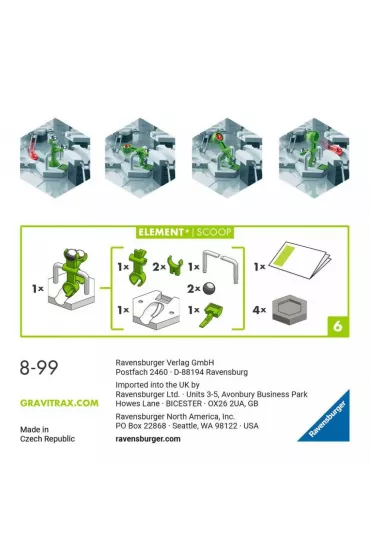 Gravitrax. Dodatek. Kaskada Ravensburger