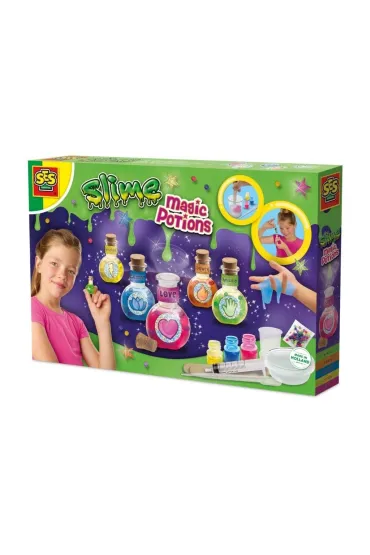 Slime z kolorowymi barwnikami i magicz koralikami Ses Creative