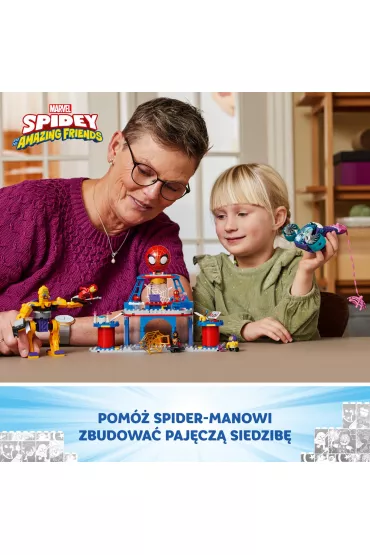 LEGO Marvel Siedziba g��wna Paj�czej Dru�yny 10794