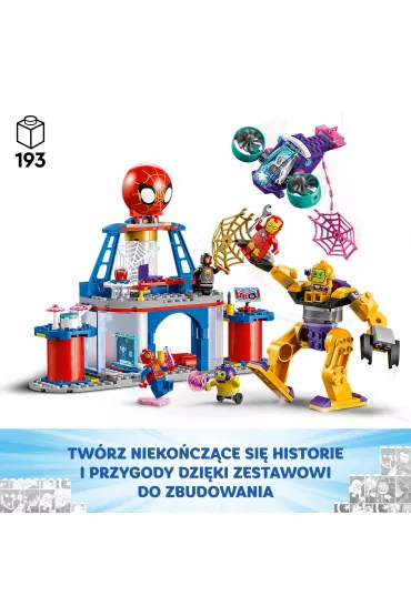 LEGO Marvel Siedziba g��wna Paj�czej Dru�yny 10794