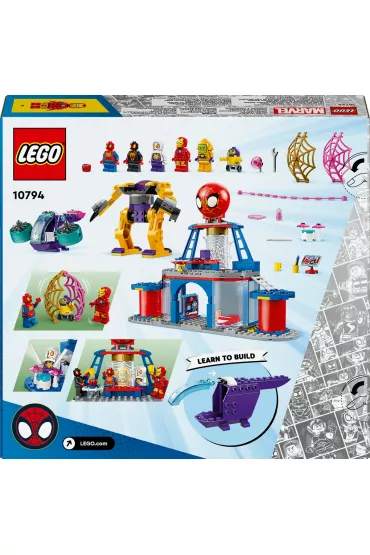 LEGO Marvel Siedziba g��wna Paj�czej Dru�yny 10794