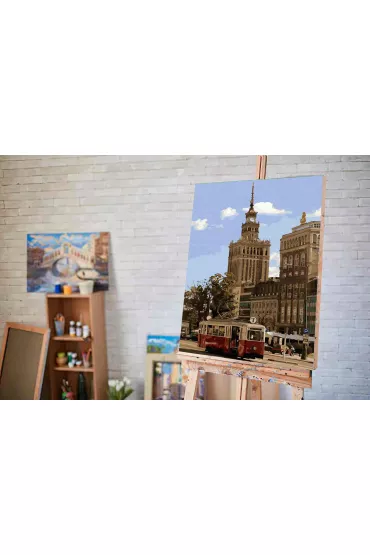 Twoje Hobby Malowanie po numerach - Pa�ac Kultury i nauki 40x50cm