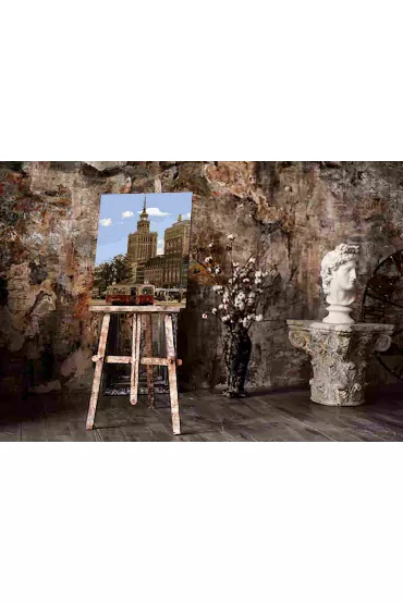 Twoje Hobby Malowanie po numerach - Pa�ac Kultury i nauki 40x50cm