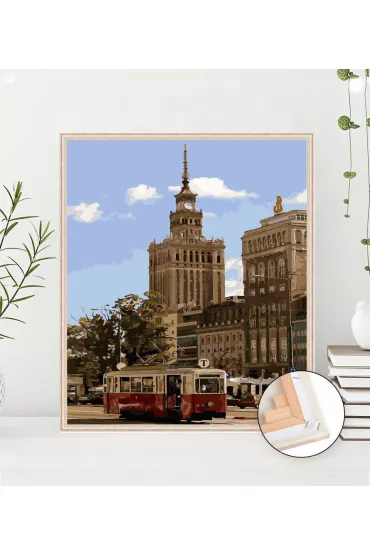 Twoje Hobby Malowanie po numerach - Pa�ac Kultury i nauki 40x50cm