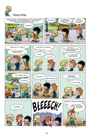 Komiksy s� super! Ciep�o, cieplej… zimno! Cedryk. Tom 1 - Cauvin Raoul, Laudec