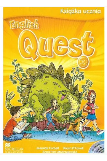 English Quest 3. Ksi��ka ucznia. J�zyk angielski - Anna Parr-Mod, Jeanette Corbett, Magdalena Kondro, Roisin O'Farrell