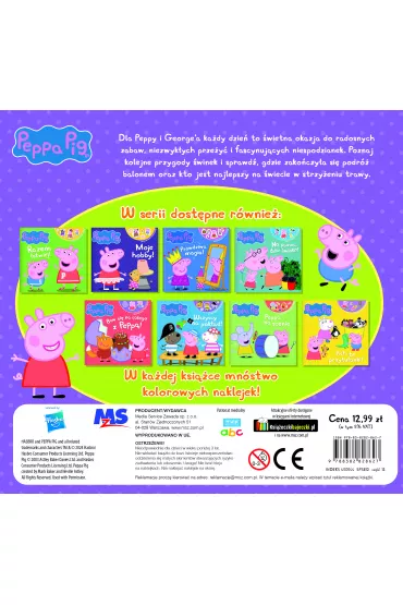 Peppa Pig. Opowiadania z naklejkami. Weso�e przygody