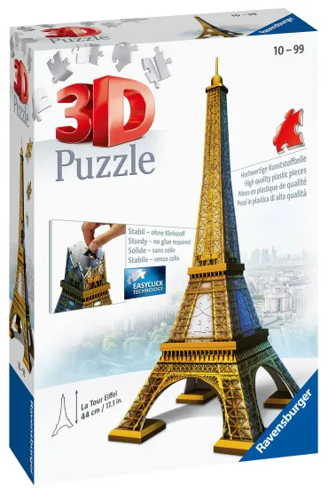 Puzzle 216 el. 3D Wie�a Eiffla Ravensburger