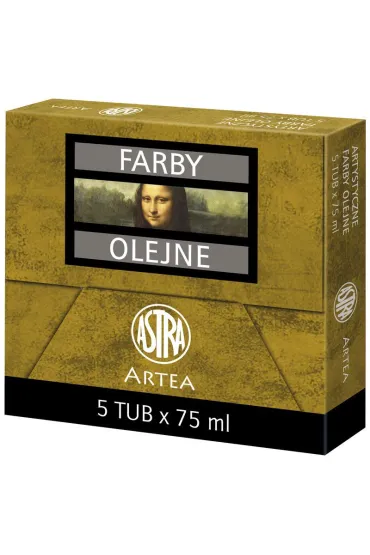 Farba olejna Astra Artea - biel tytanowa 75 ml