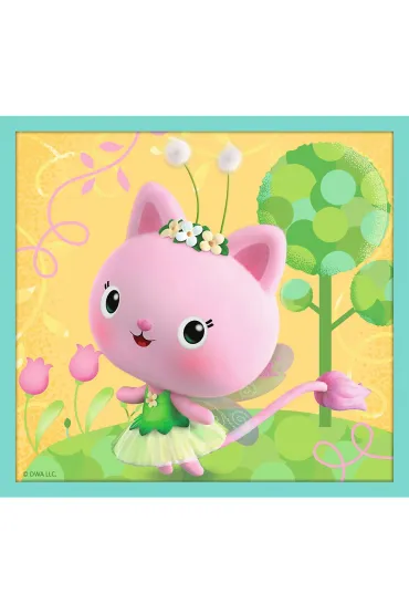 Puzzle 10w1 W �wiecie Gabi. Koci Domek Gabi Trefl