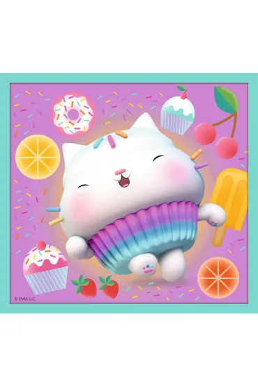 Puzzle 10w1 W �wiecie Gabi. Koci Domek Gabi Trefl