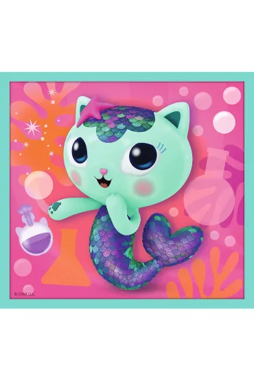 Puzzle 10w1 W �wiecie Gabi. Koci Domek Gabi Trefl
