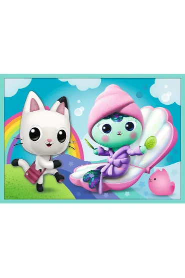 Puzzle 10w1 W �wiecie Gabi. Koci Domek Gabi Trefl