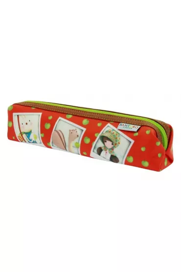 Santoro Powlekany prostok�tny pi�rnik An Apple A Day
