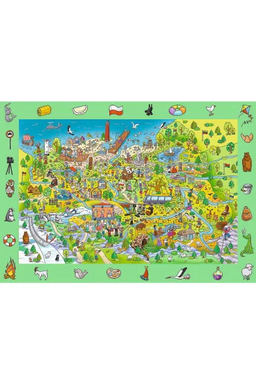 Puzzle obserwacyjne 100 el. Spy Guy Polska Trefl