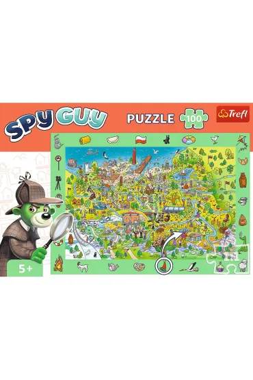 Puzzle obserwacyjne 100 el. Spy Guy Polska Trefl