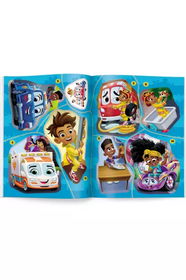 Disney. Stra� Ekipa. Baw si� i naklejaj