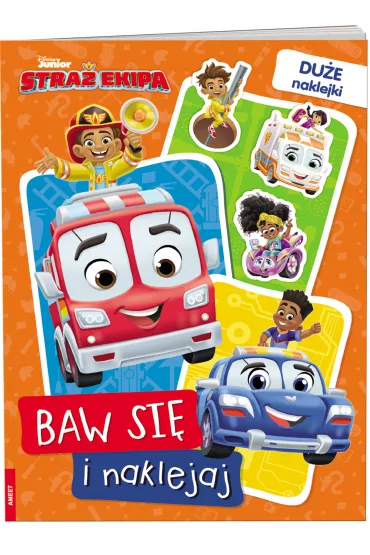 Disney. Stra� Ekipa. Baw si� i naklejaj
