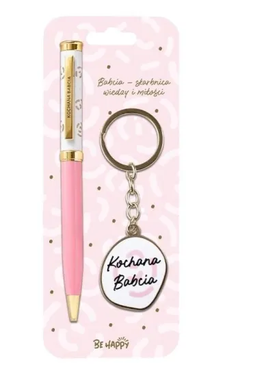 Be-Happy Gifts Zestaw prezentowy dla Babci Kochana Babcia