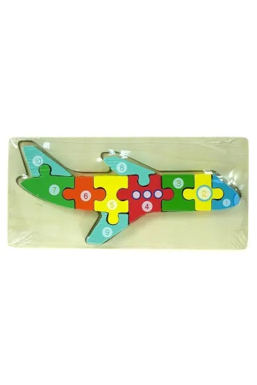 Puzzle drewniane Samolot Adar