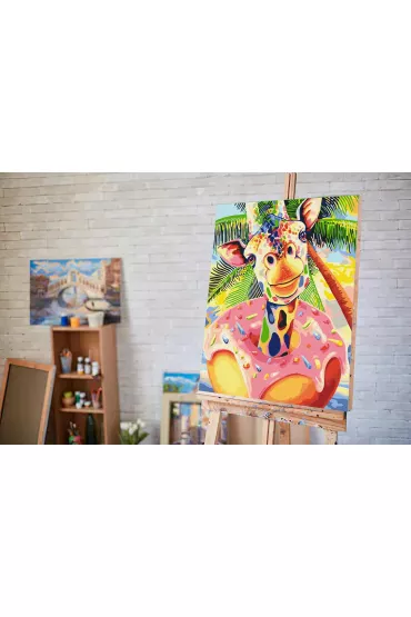Twoje Hobby Malowanie po numerach - S�odka �yrafa 40x50cm