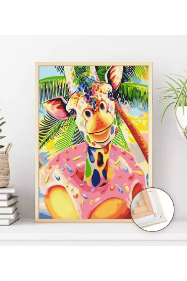 Twoje Hobby Malowanie po numerach - S�odka �yrafa 40x50cm