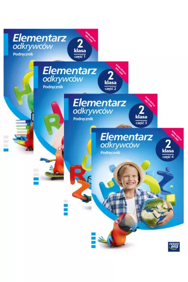 Elementarz odkrywc�w. Klasa 2. Podr�czniki, cz�ci 1-4. Edukacja polonistyczna, przyrodnicza, spo�eczna - Barbara St�pie�, Ewa Hryszkiewicz, Joanna Winiecka-Nowak