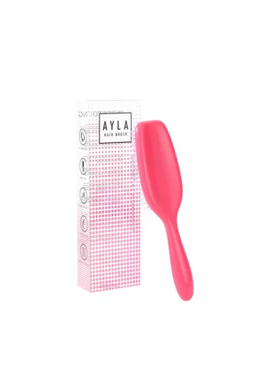 Sister Young Ayla Hair Brush szczotka do w�os�w z elastycznym nylonowym w�osiem Pastel Peach