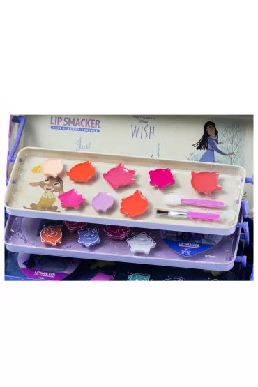 Zestaw kosmetykw do makijau Disney Wish Lip Smacker Triple Layer Beauty Tin Markwins