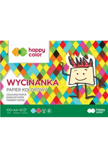Happy Color Papier kolorowy A4 10 szt.