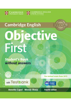 Objective First Student's Book without Answers with CD-ROM with Testbank
