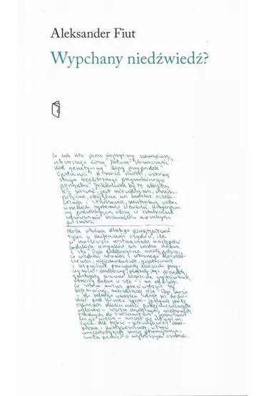 Wypchany nied�wied� - Aleksander Fiut