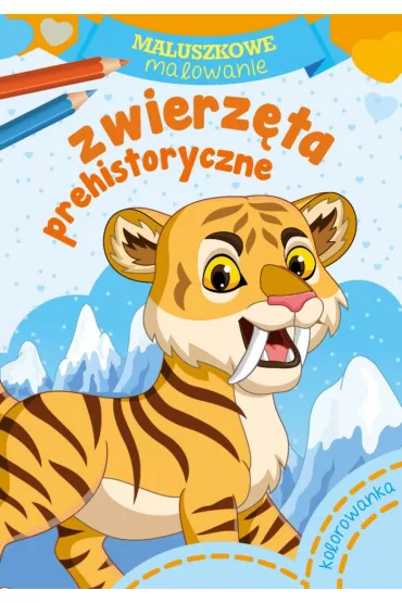 Maluszkowe malowanie. Zwierz�ta prehistoryczne