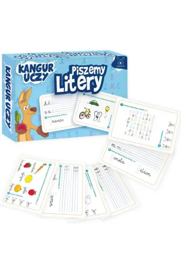 GRA KANGUR UCZY PISZEMY LITERY