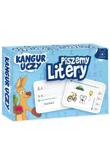 GRA KANGUR UCZY PISZEMY LITERY
