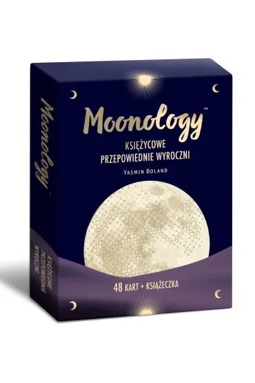 Moonology. Ksi�ycowe Przepowiednie Wyroczni, karty - Yasmin Boland