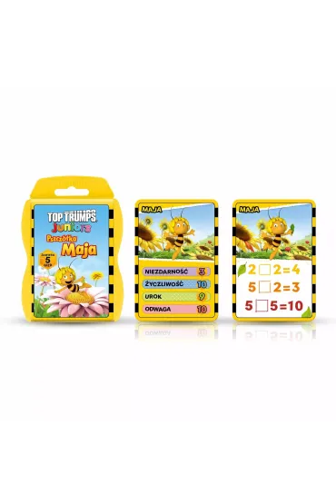 Gra Top Trumps Juniors Pszcz�ka Maja Winning Moves