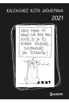 Kot Janiepan Kalendarz Kota Janiepana 2021 (ksikowy)