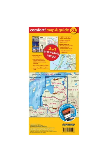 Litwa �otwa map&guide PL laminat 2024 - Katarzyna Byrtek, Kazimierz  Pop�awski, Miros�aw  Jankowiak
