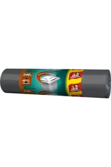 Jan Niezb�dny Worki na �mieci LD 240L Czarne 8 szt.