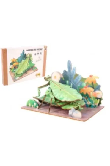 Puzzle 3D drewniane li�ciec w otoczeniu natury Pro Kids