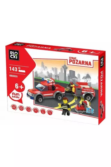 KLOCKI BLOCKI STRAZ POZARNA 143EL-ICOM